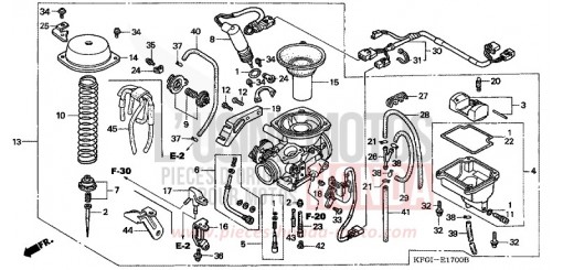 CARBURATEUR FES250Y de 2000